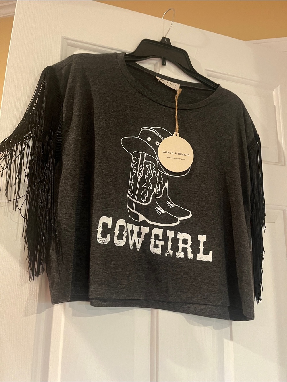'Cowgirl' Fringe Tee